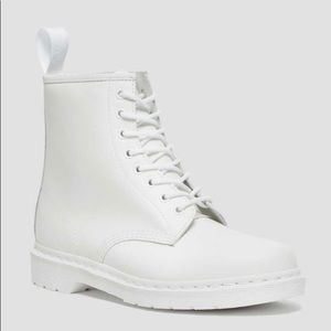 Doc Marten 45 Mono White Boots